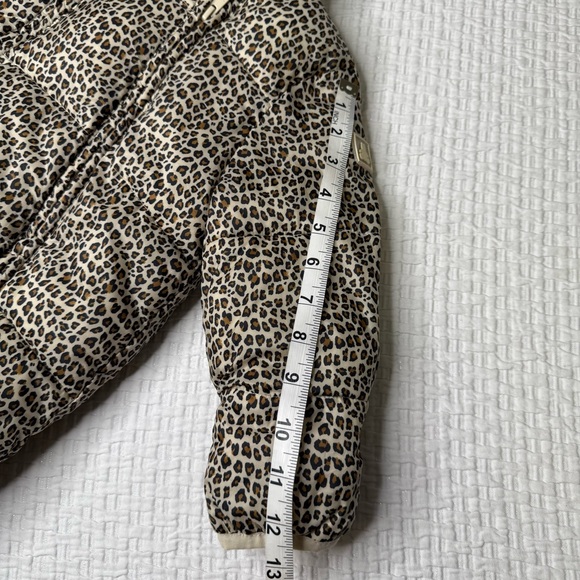 Baby Gap Cold Control Max Puffer One Piece Snowsuit Size 12-24 Months Cheetah - Picture 15 of 16
